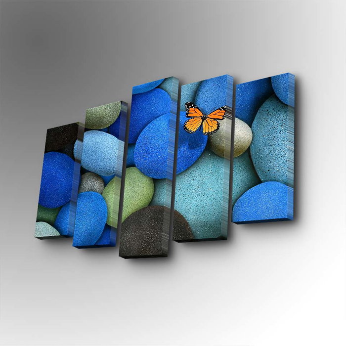Wallity Cuadro Decorativo en Lienzo 5 Piezas 5PUC-157